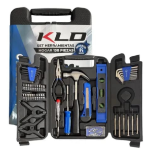 Set de Herramientas KLD 130 Piezas para Hogar
