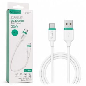 Cable USB Tipo C a USB-A OTawa 30W Carga Rápida
