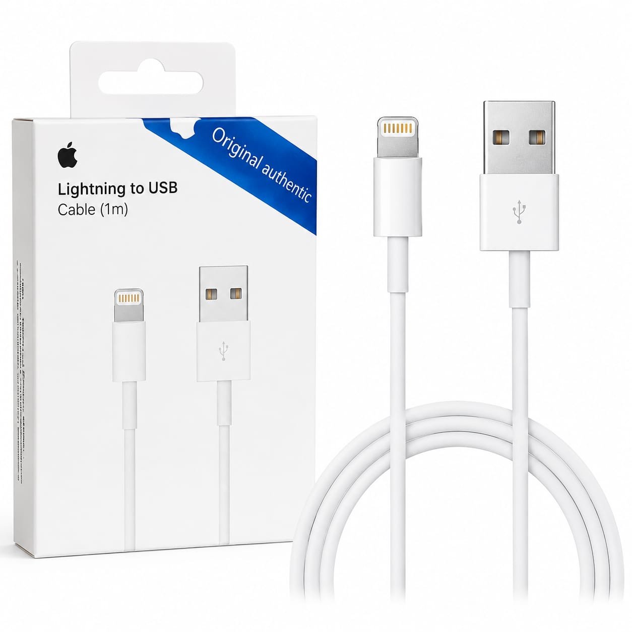 Cable Lightning a USB 1 Metro Carga y Datos