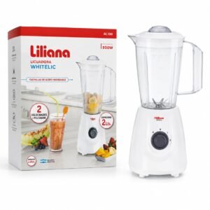 Licuadora Liliana Whitelic 500W 2 Litros AL100