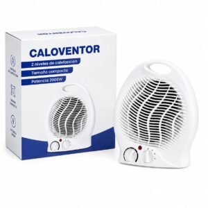 Caloventor Eléctrico 2000W Compacto 2 Niveles