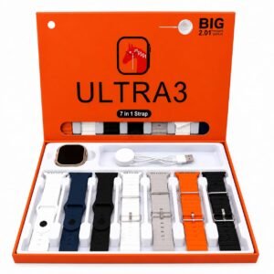 Smartwatch Ultra 3 – 7 Correas + Cargador